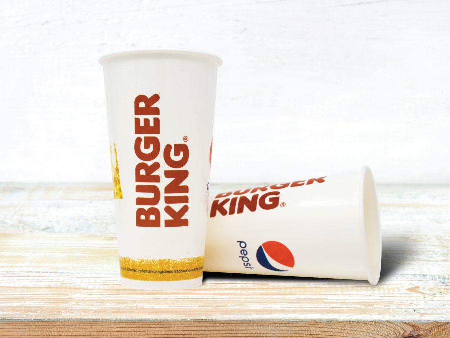Burger King Cold Beverage Glass